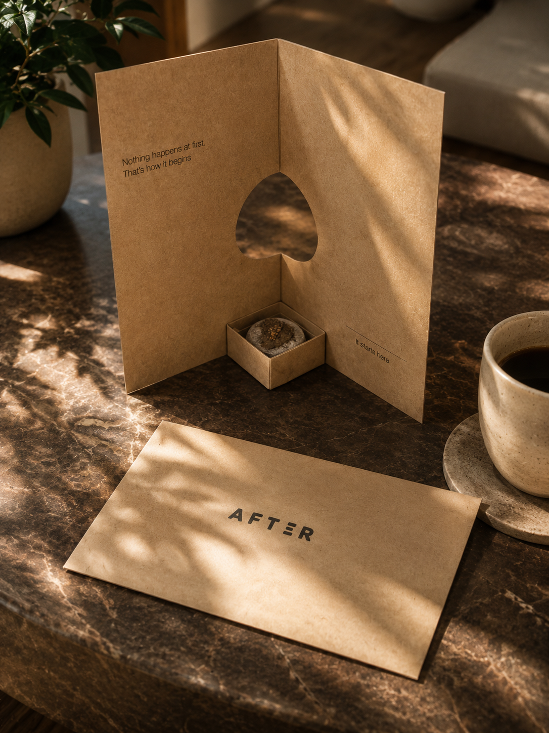 AFTER gift - Growing Greeting Card