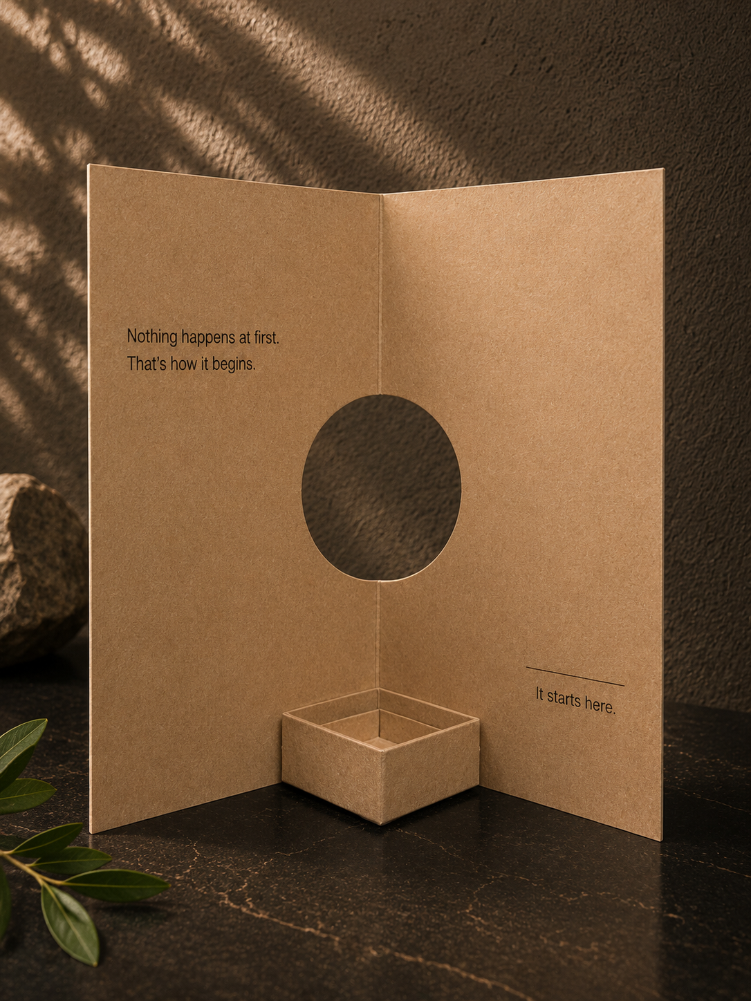 AFTER gift - Growing Greeting Card