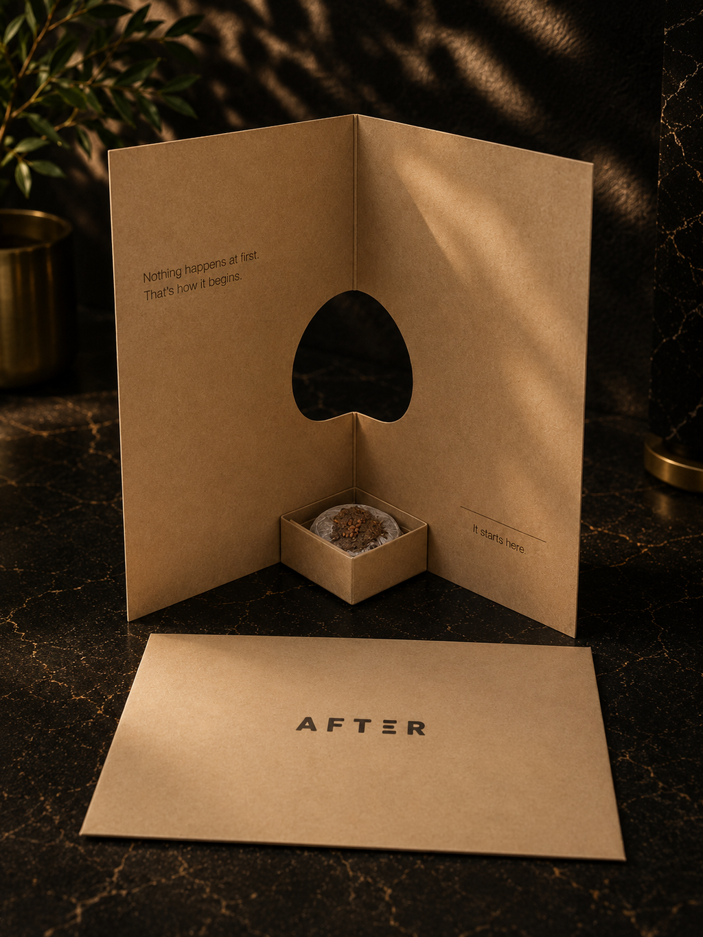 AFTER gift - Growing Greeting Card