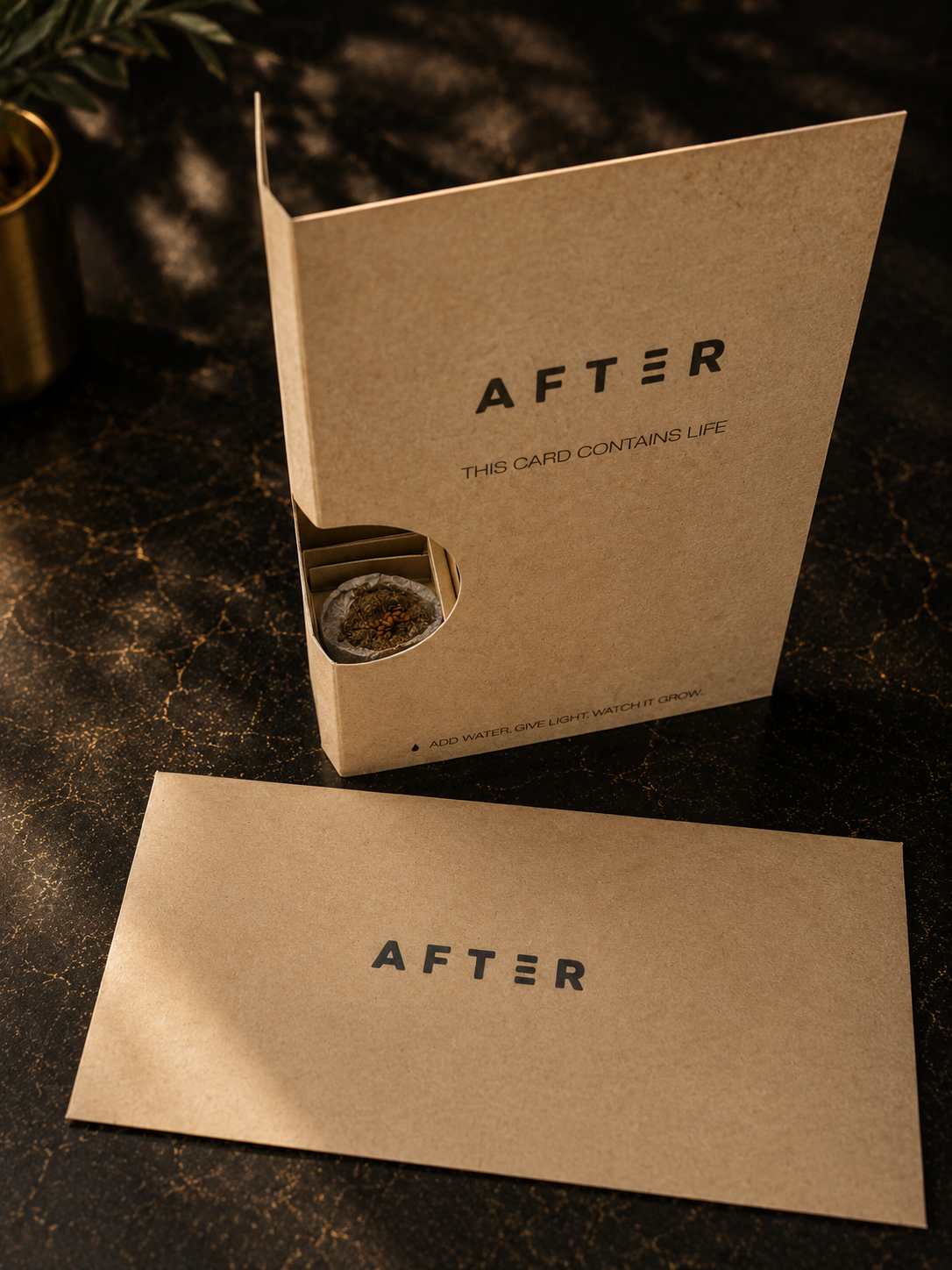 AFTER gift - Growing Greeting Card